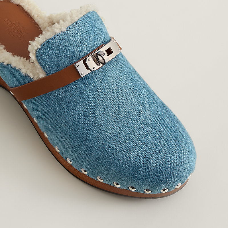 Hermes best sale fur mules